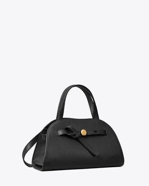 Tory Burch Small Romy Bauletto - Black