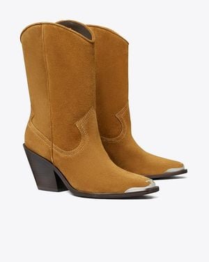 Tory Burch Western Boot - Brown