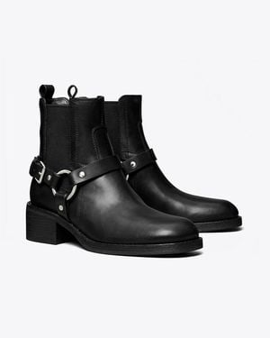 Tory Burch Moto Boot - Black