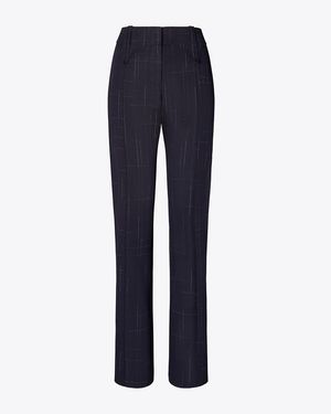 Tory Burch Wool Pant - Blue