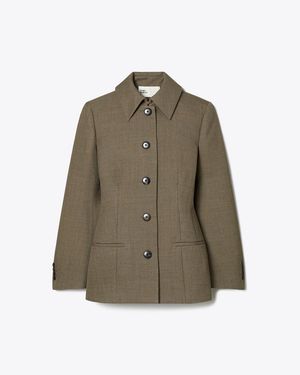 Tory Burch Wool Jacket - Green