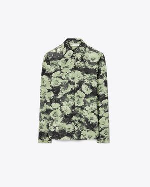 Tory Burch Printed Viscose Shirt - Green