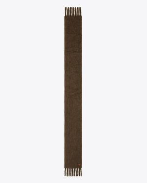 Tory Burch Mohair Scarf - Brown
