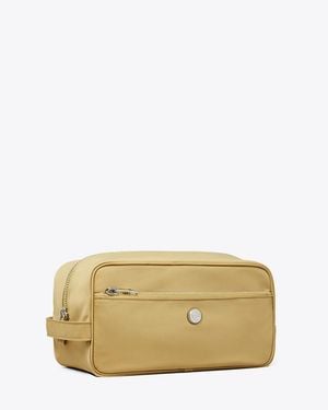 Tory Burch Large Twist Cosmetic Case - Metallic