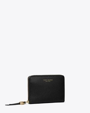 Tory Burch Medium Romy Wallet - Black