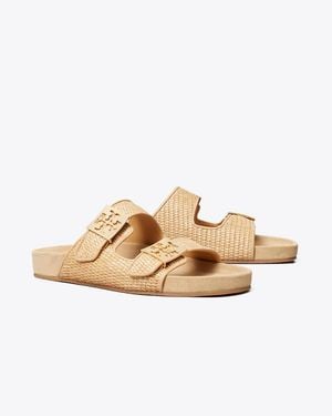 Tory Burch Mellow Raffia Sandal - Natural