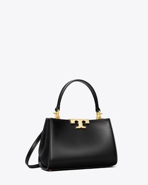 Tory Burch Mini Eleanor Satchel, One Size - Black