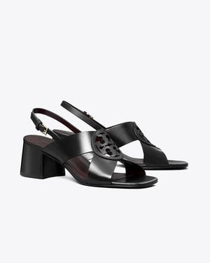 Tory Burch Miller Heeled Sandal - Black