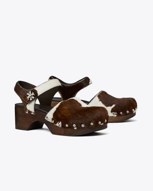 Tory Burch Turnlock Clog - Brown