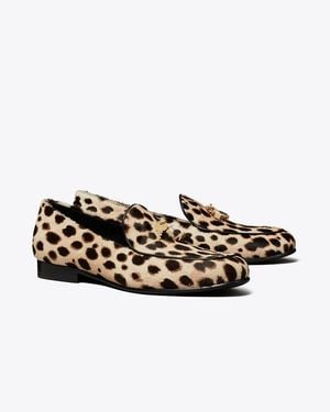 Tory Burch Lock Smoking Slipper - Black