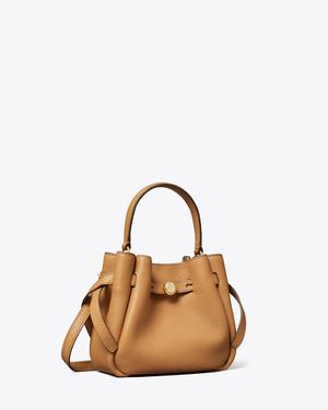 Tory Burch Mini Romy Bucket Bag - Brown