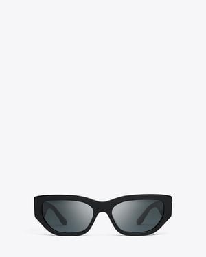 Tory Burch Kira Cat-Eye Sunglasses - Black