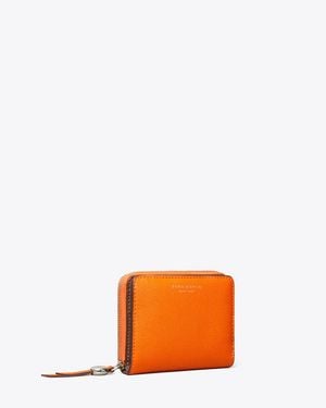 Tory Burch Romy Bi-Fold Wallet - Orange