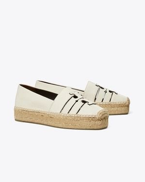 Tory Burch Ines Platform Espadrille - Natural