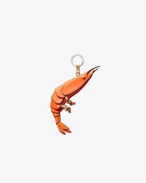 Tory Burch Prawn Bag Charm - Red