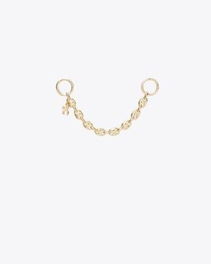 Tory Burch Horse Chain Bag Charm - Metallic