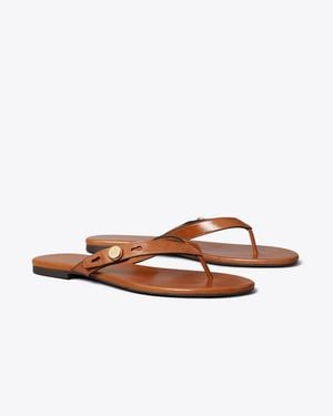 Tory Burch Romy Flip-Flop - Brown