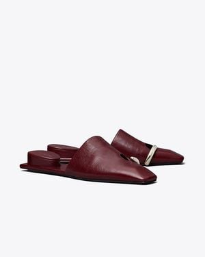 Tory Burch Pierced Mule - Brown