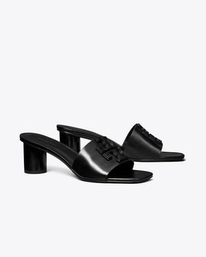 Tory Burch Ines Mule Sandal 55 Mm (Perfect) Shoes - Black
