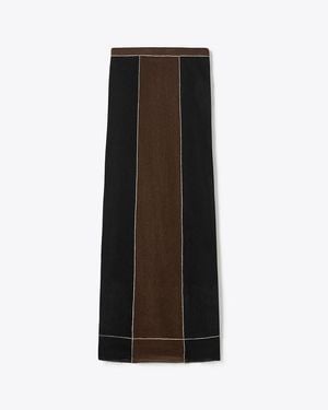 Tory Burch Wool Skirt - Black