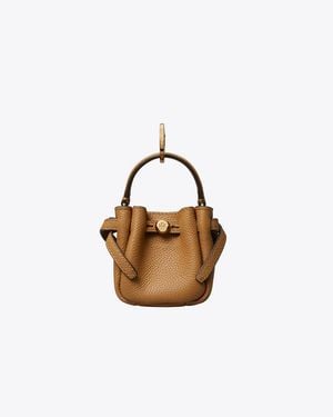 Tory Burch Romy Bucket Bag Charm - Metallic