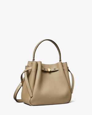 Tory Burch Romy Bucket Bag - Natural