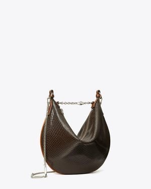 Tory Burch Mini Chain Strap Balloon Bag - Black