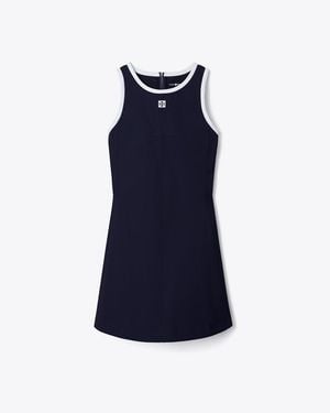 Tory Burch Jersey Racerback Tennis Dress - Blue