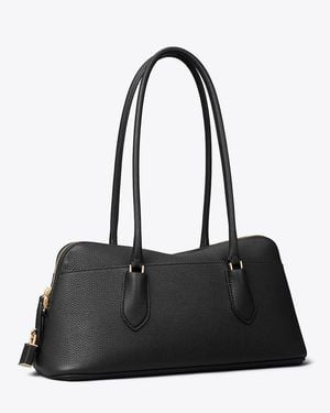 Tory Burch Lock East-West Satchel - Black