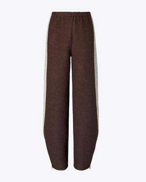 Tory Burch Japanese Jersey Sweatpant - Brown