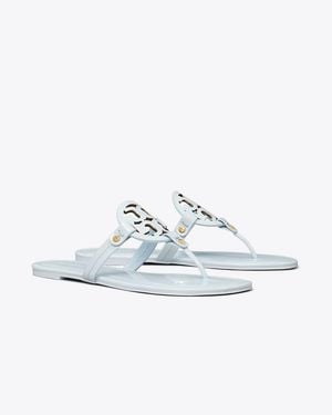 Tory Burch Miller Patent Sandal - White