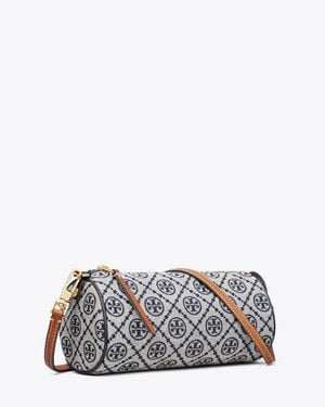 Tory Burch T Monogram Cylinder Bag - Multicolor