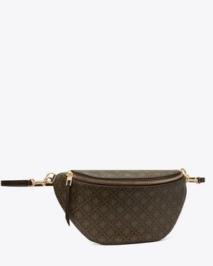 Tory Burch T Monogram Coated Canvas Belt Bag - Multicolour