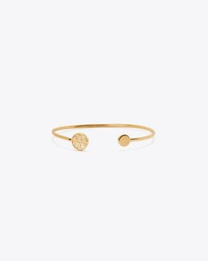 Tory Burch Icon Mother Of Pearl Cuff - White