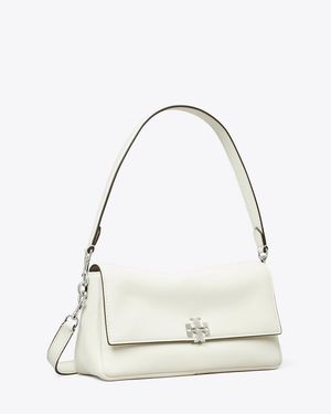 Tory Burch Small Charlie Shoulder Bag - Natural
