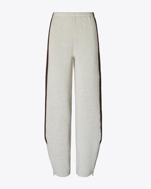 Tory Burch Japanese Jersey Sweatpant - Grey