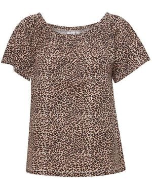 B.Young Bypandinna Os T-Shirt - Brown