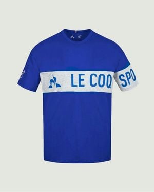 Le Coq Sportif X Soprano T Shirt - Blue