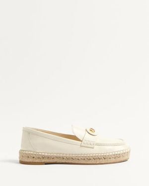 Valentino Garavani Vlogo Signature Loafer Aus Kalbsleder 20 Mm Frau
