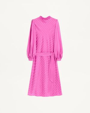 Valentino Midi-Kleid - Pink