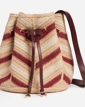 Vanessa Bruno Sac Bourse En Jute - Rouge
