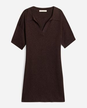 Vanessa Bruno Robe Courte Polo Hermosa - Noir