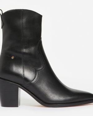 Vanessa Bruno Santiags En Cuir - Blanc
