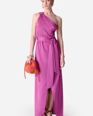 Vanessa Bruno Robe Longue Euria - Rose