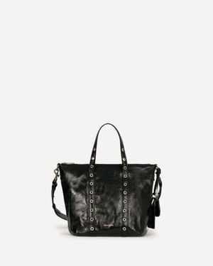 Vanessa Bruno Petit Sac Zippy En Cuir - Noir
