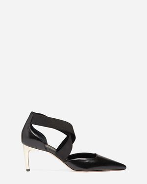 Vanessa Bruno Escarpins En Cuir - Noir