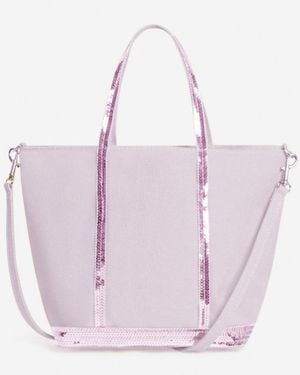 Vanessa Bruno Cabas Zippé En Toile - Violet
