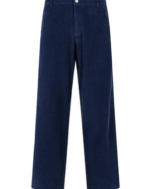 ERL Cotton Trousers - Blue