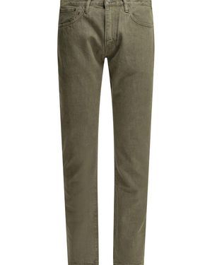 RRL Straight Leg Jeans - Green
