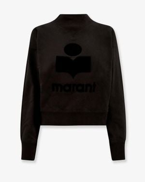 Isabel Marant Moby Recycled Material Sweatshirt - Black